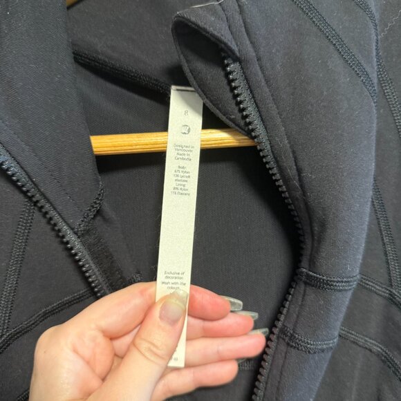 Lululemon Define Jacket Luon Black SZ8 - Picture 6 of 6